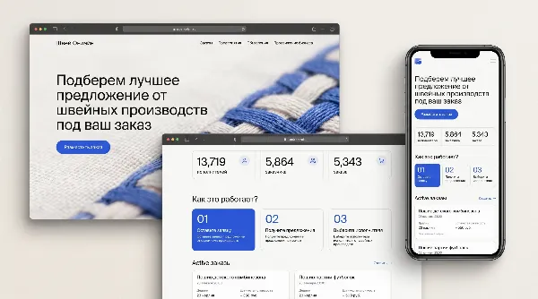 Швея Онлайн — цифровая платформа для швейного производства